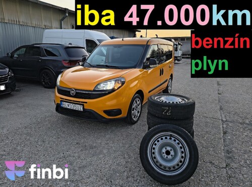 FIAT DOBLÓ 5-miestne_benzín-plyn_7.500€ netto_kúpa v SR_