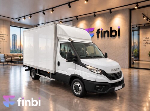 Iveco Daily 35C16 3.0 Kontajner + čelo 750kg rok 2024