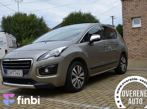 Peugeot 3008 1.6L diesel, auto je vo výbornom stave, Overené