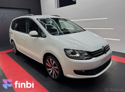 VW Sharan 2.0TDI 110kw + 7miestny+LED+NAVI+Tažné+Rok 2015