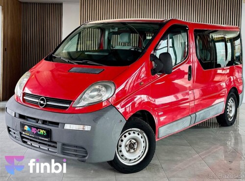 Opel Vivaro 1.9 DTi 8-miestne /Nová spojka