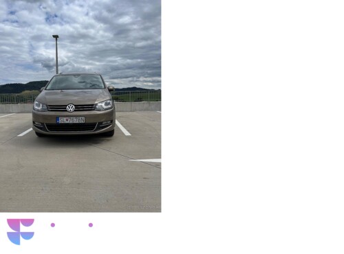 Volkswagen Sharan 2.0 , 110 kW, DSG, rok 2016, 7 miestne