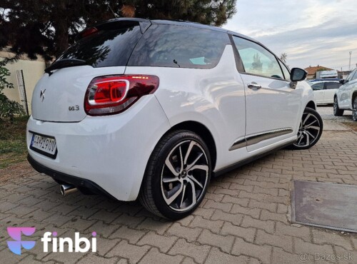 Citroen DS3 1.2 VTi 110k M5 Exclusive (benzín) kup. SR