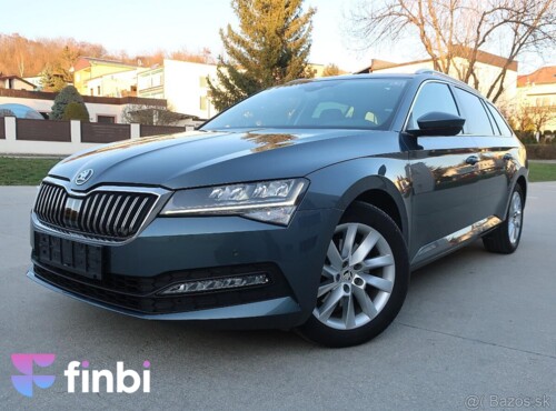Škoda Superb combi 2021 2,0TDi 110kW, DSG, šedý, odpočet DPH