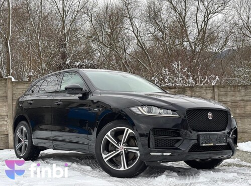 Jaguar F-Pace 2.0D I4 180k R-Sport AWD A/T – 2017, TOP stav