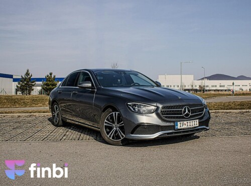 Mercedes-Benz E Sedan 220 d, NA SPLÁTKY UŽ OD 545€/ mesačne