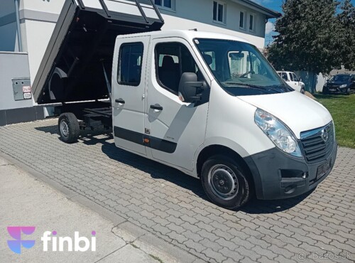 Opel Movano 2,3 D 7 miest vyklápač - sklápač 2014