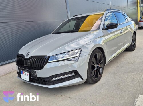 Superb Sportline šedá nemetalická farba canton DSG TDI