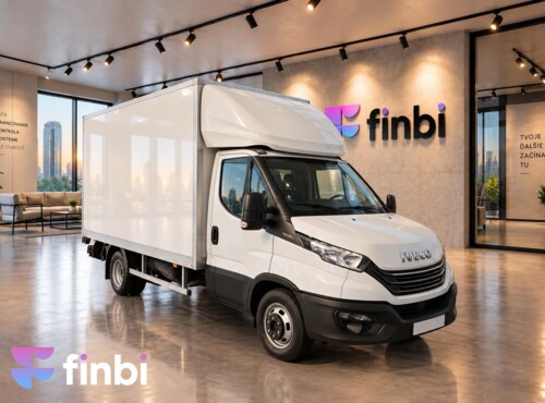 Iveco Daily 35C16 3.0 Kontajner + čelo 750kg rok 2023