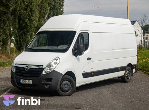Opel Movano L3H2 2.3 Diesel 92kW, Ťažné na 2.5t, Nezávislé kúrenie