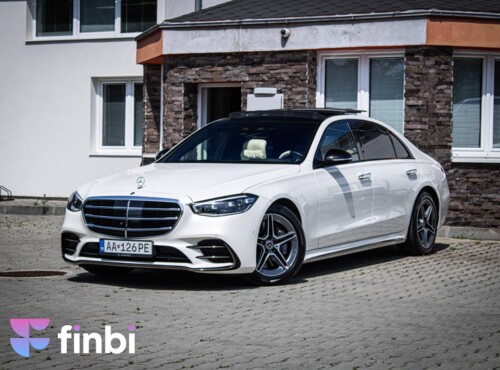 Mercedes-Benz S trieda Sedan 580e L 4MATIC Manufaktur, Slovenské, Nelakované, V záruke, Pano, D