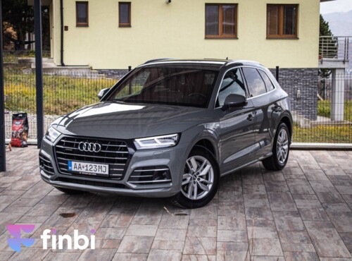 Audi Q5 50 TFSIe Sline Quattro PHEV, Vzduch, B&amp;#38;O sound, Záruka, nelakované, el. ťažné