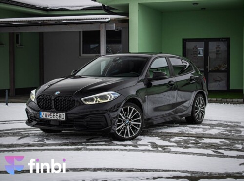 BMW Rad 1 116d Automat, Black Edit, LED svetlá, R18 ALU, DPH