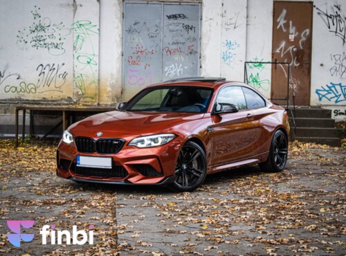 BMW M2 Competition DCT M track, Carbon, Akrapovič, Po servise (rozvody, ložiská) DPH