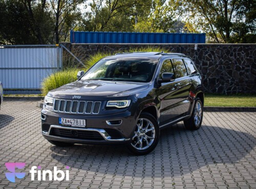 Jeep Grand Cherokee 3.0 CRD V6 Summit, Slovenské, ťažné, zadné LCD, DPH