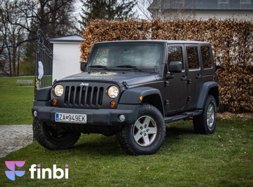 Jeep Wrangler 2.8 CRD Unlimited, 1. majiteľ, Slovenské, Nelakované, vo fólii