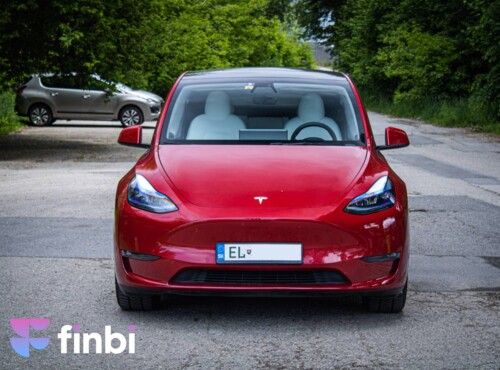 Tesla Model Y Long Range AWD, Biely interiér, Tepelné čerpadlo, Dvojité sklá