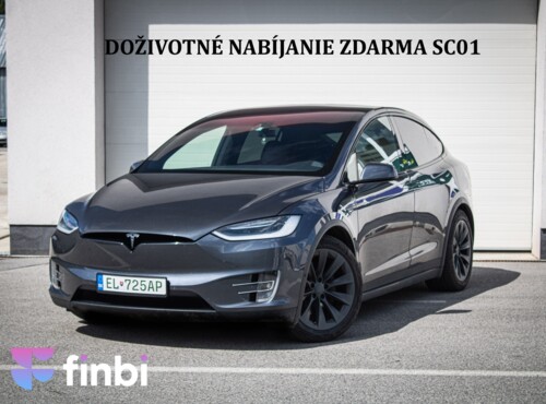 Tesla Model X 90D Premium 7-miestne, Free Supercharger SC01, Carbon, ťažné, odpočet DPH