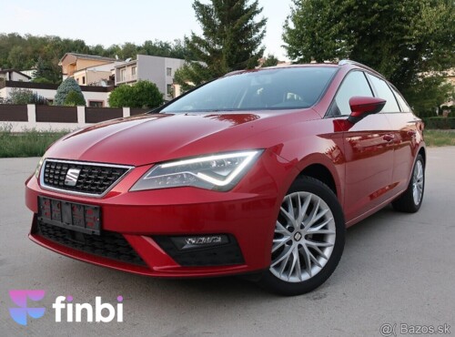 Seat Leon 2020 TDi 116k Excellence-červená perleť, 108tis.km