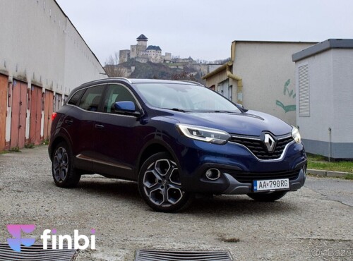 Renault Kadjar 1.2 TCe 96 kW INTENS, 2018, od 195€ mesačne