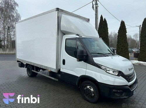 Iveco Daily 35C16 3.0 Kontajner + čelo 750kg rok 2024