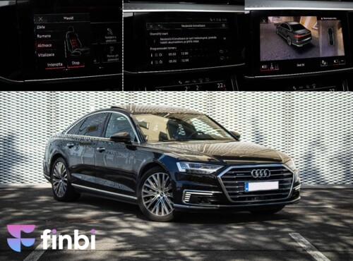 Audi A8 60 TFSI-e V6 a plug-in hybrid quattro tiptronic, nelakované, masáž, pano,webasto
