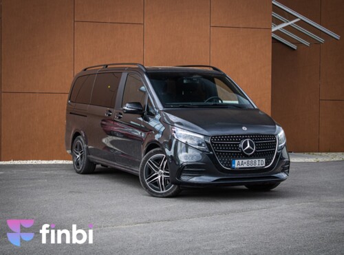 Mercedes-Benz V300d 4MATIC AMG Line, Black optik, Slovenské, Servis grátis, ťažné, Multibeam