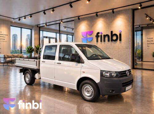 Volkswagen T5 Transporter 2,0 TDI 103KW , Valník 6miest 4X4 - 2KS
