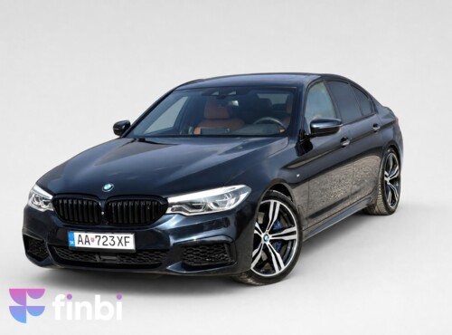 BMW rad 5 4.40 M550i, koža, mŕtvy uhol, head up