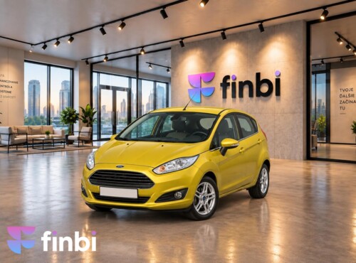 Ford Fiesta 1.00 EcoBoost, Titanium, SR voz, krásna farba