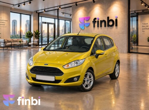 Ford Fiesta 1.00 EcoBoost, Titanium, SR voz, krásna farba