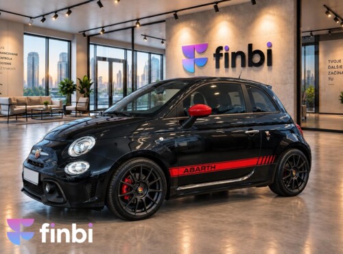 Abarth 500 595 Cabrio 120kw Manuál v koži