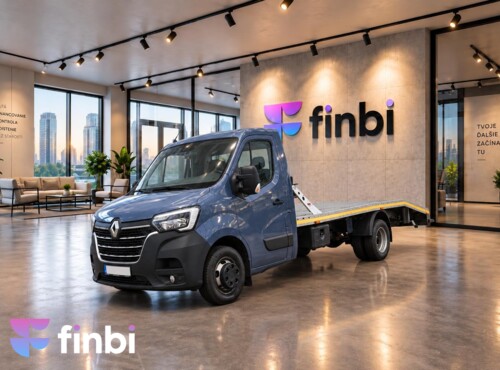 Renault Master Odťahovka/ CarTransporter do 3,5T + vozík GROMEX 3T